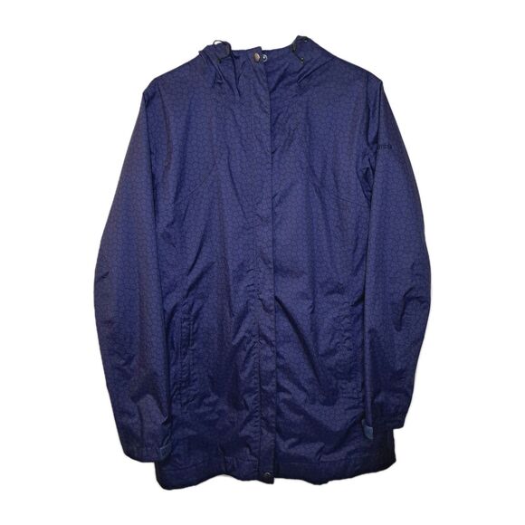 Columbia Jackets & Blazers - Columbia Omni Tech Waterproof Breathable Jacket Coat Women Size L Purple Hooded